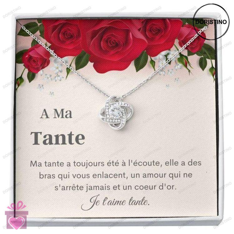 Aunt Necklace Tante French Gift  Cadeau Ma Tante  Tante Keepsake  Best French Auntie  Bijoux Tan Doristino Trending Necklace